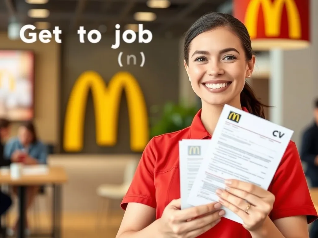 Jak dostać pracę w McDonald's: przewodnik od CV do kierownika.